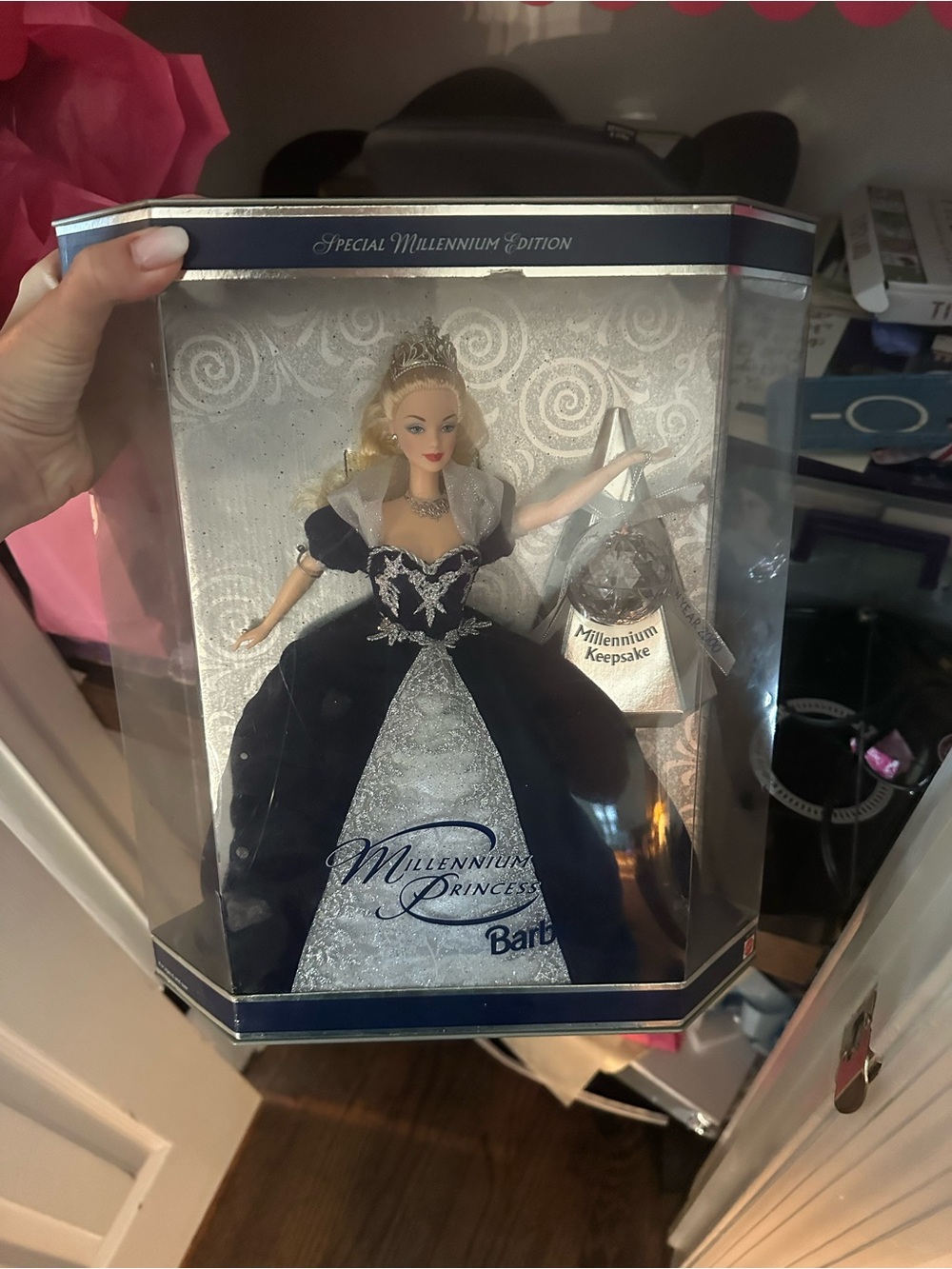 Barbie Millennium Princess Doll - Navy & Silver Gown